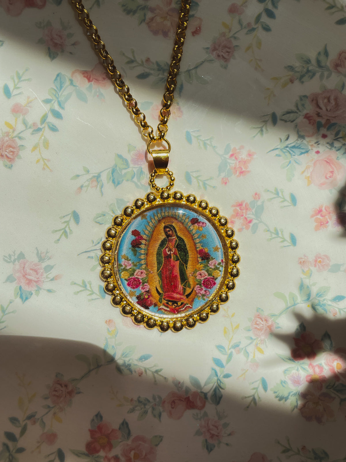 Medallón Virgen de Guadalupe