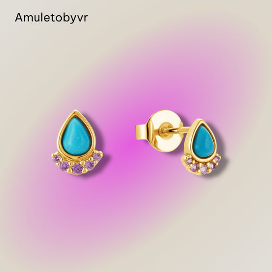 Turquoise Studs