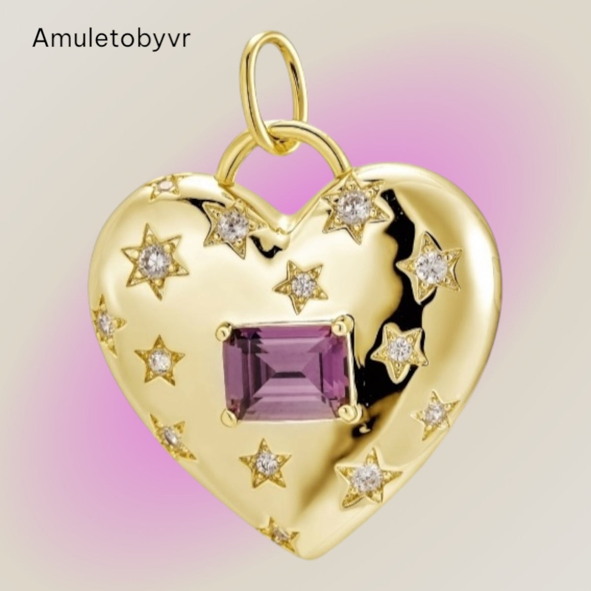 Dreamed Heart Charm