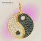 B/W Yin Yang Charm