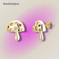 Mushroom 🍄 Earrings
