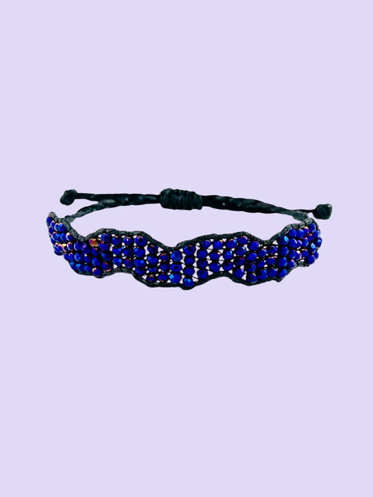 Royal blue bracelet
