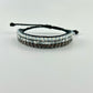 Silver Ombré Bracelet