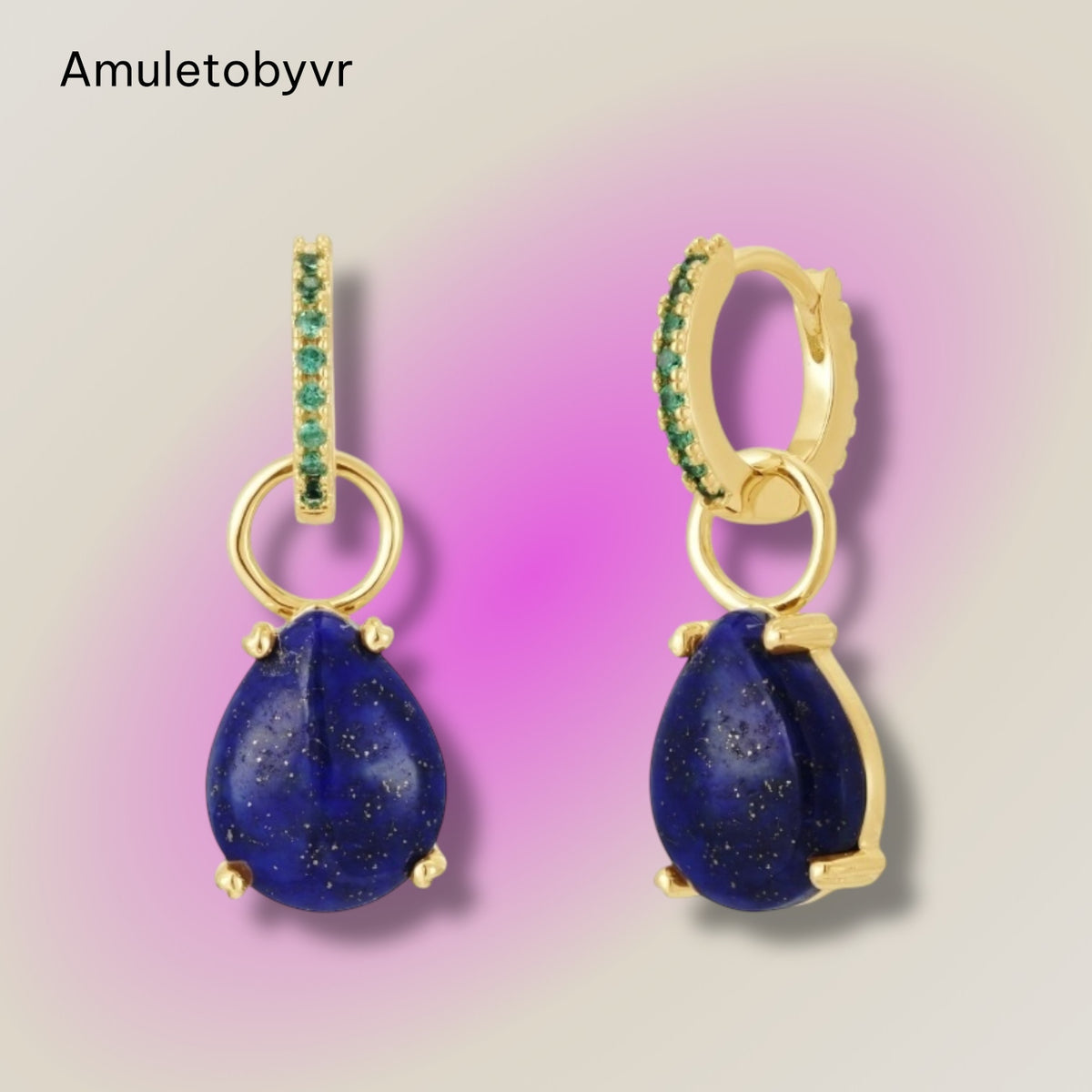 Lapislazuli Drop Huggies