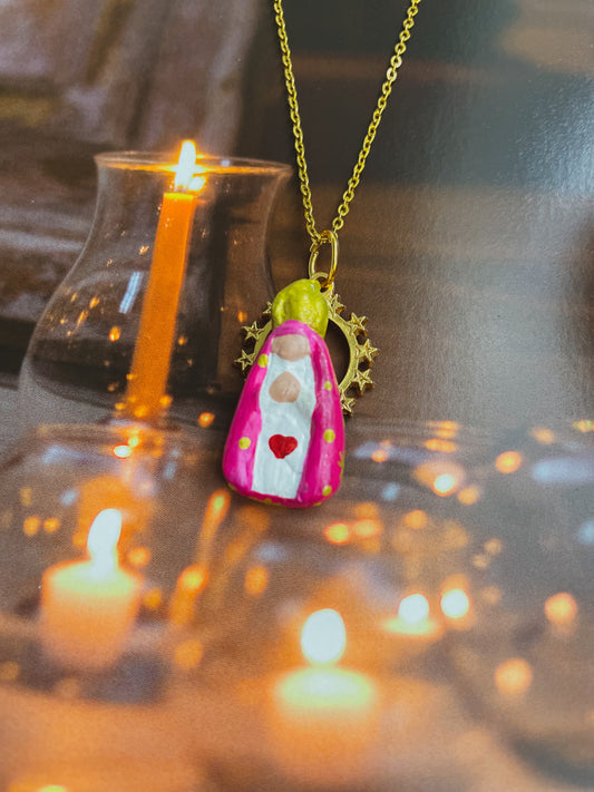 Mini Guadalupe Virgin