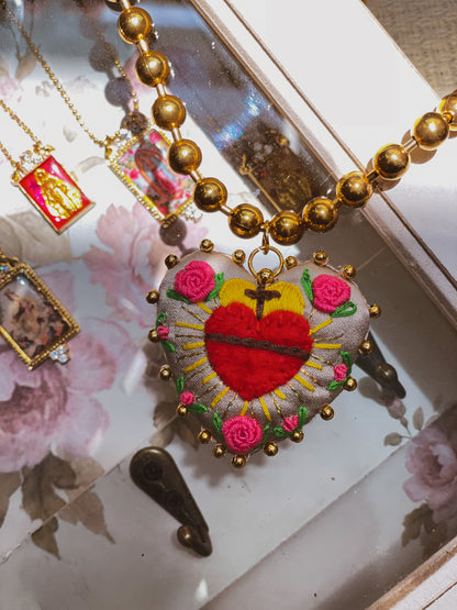 Sagrado Corazon Necklace