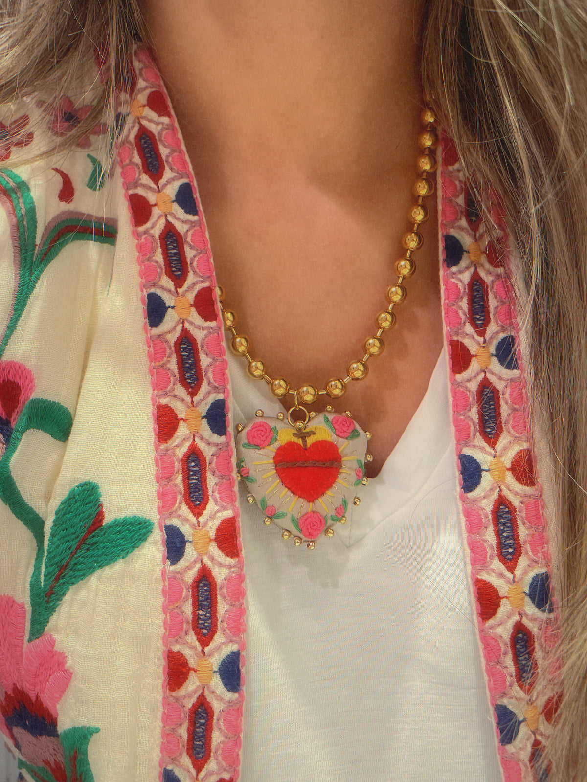 Sagrado Corazon Necklace